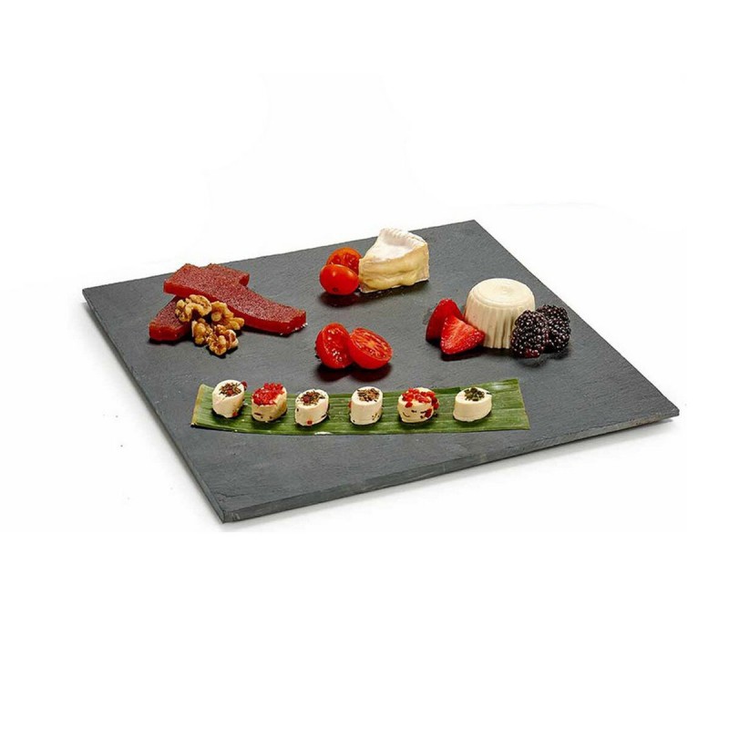 Vassoio per aperitivi Kinvara 551563 Nero 30 x 0,5 x 30 cm