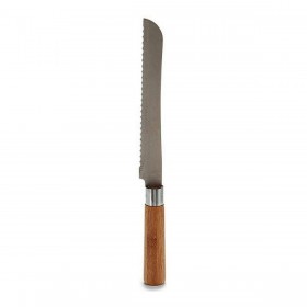 Coltello Seghettato Kinvara KT116042B Legno Bambù Acciaio inossidabile