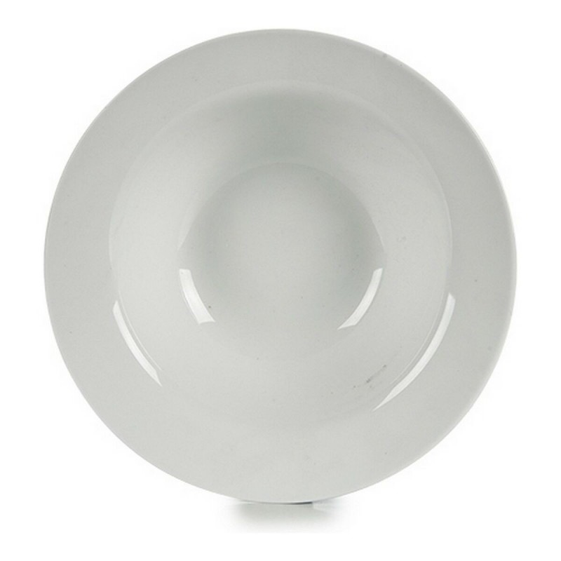 Piatto per Pasta Bianco Porcellana 23 x 6,5 x 23 cm (Ø 23 cm)
