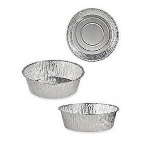 Set di Vassoi Kinvara 30287 Argentato Alluminio 25 x 8 x 25 cm