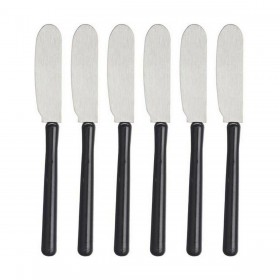 Coltello per Spalmare Kinvara Nero Argentato Plastica 1 x 20 x 13 cm
