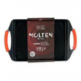 Griglia Kinvara Molten Nero Alluminio Bachelite