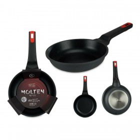 Padella Kinvara Molten Nero Alluminio Bachelite
