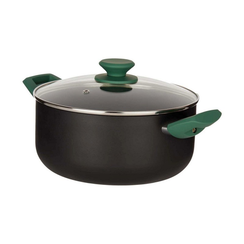 Casseruola Kinvara 8358 Nero Verde Ø 24 cm 4,5 L