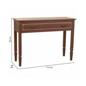 Ingresso con Cassetti Alexandra House Living Marrone Naturale 38 x 82 x 112 cm