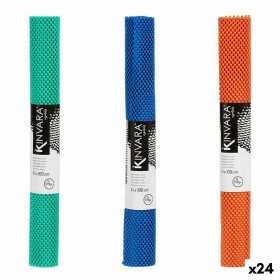 Tappetino Antiscivolo Kinvara SJ-A104-2 Azzurro 45 x 100 cm (24 Unità)