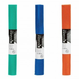 Tappetino Antiscivolo Kinvara SJ-A104-2 Azzurro 45 x 100 cm (24 Unità)