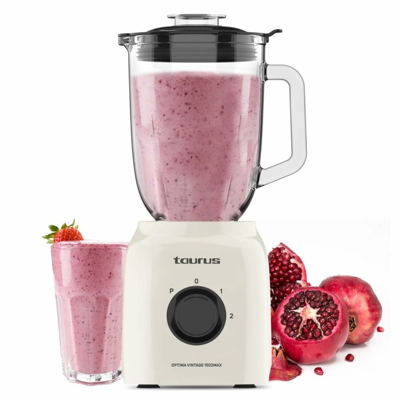 Frullatore Taurus OPTIMA VINTAGE Crema 1,5 L