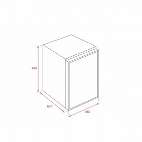 Freezer Teka RSF10080EU Bianco
