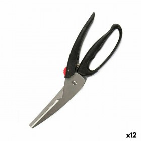 Forbicine Kinvara CW14031 Nero Acciaio Plastica 24,5 x 2 x 7,5 cm (12 Unità)