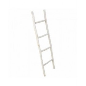 Scaffale Alexandra House Living Bianco Legno di paulownia 3 x 120 x 44 cm Scala