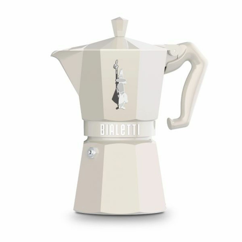 Caffettiera Italiana Bialetti MOKA EXCLUSIVE CREAM 6T Crema Alluminio 6 Tazze (6 Unità)