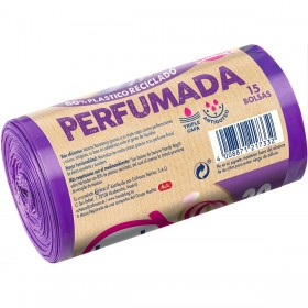 Sacchetti per la Spazzatura Albal Handy Bag Resistente Profumo (15 Unità) (30 l)
