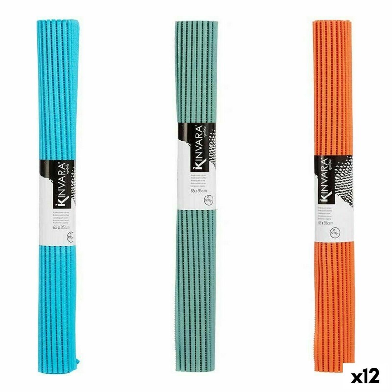 Tappetino Antiscivolo Kinvara SJ-A106-2 65 x 95 cm (12 Unità)