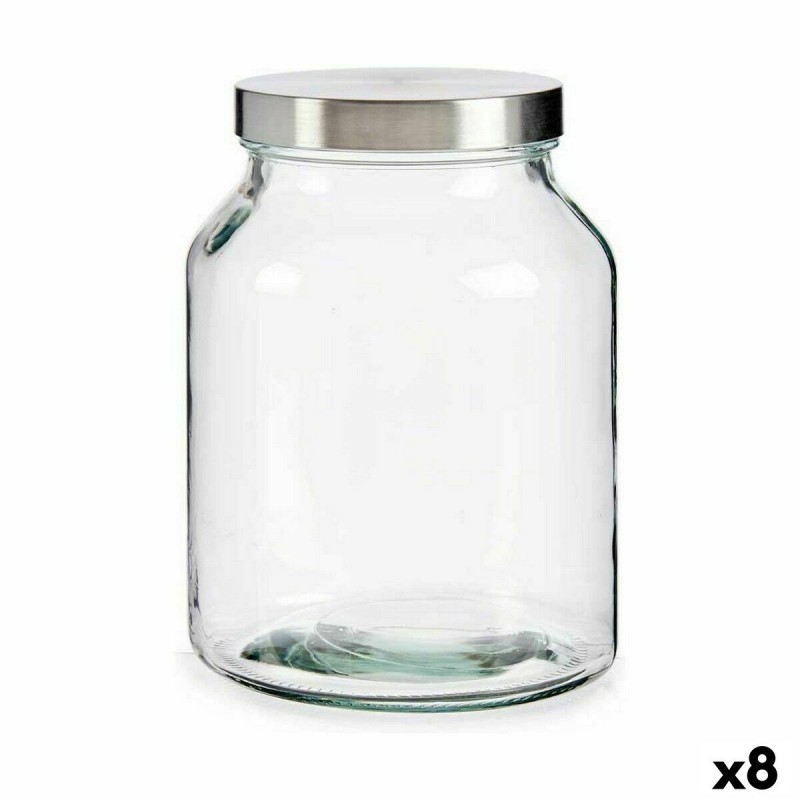 Vaso Vivalto 78255 Argentato 3 L (8 Unità)