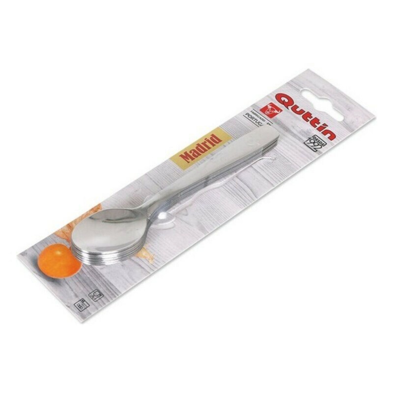 Cucchiaino da Tè Quttin Madrid 6 Pezzi 6 Unità