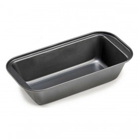 Stampo Rettangolare Kinvara CK80899 Grigio scuro Metallo Acciaio al carbonio (12 Unità)