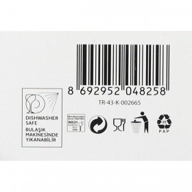 Set di Bicchieri LAV Ada 315 ml (6 Unità)