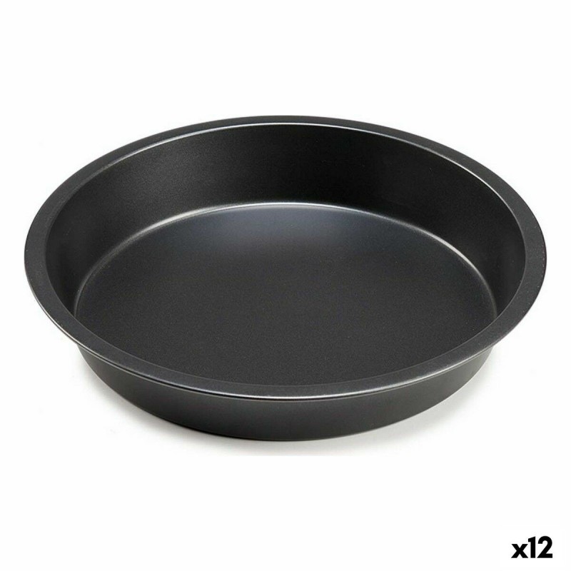 Stampo da Forno Kinvara CK25410-39 Grigio scuro Metallo Ø 28 cm (12 Unità)