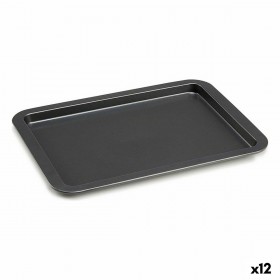 Vassoio da Forno Kinvara CK56483-49 Grigio Metallo 48 x 3 x 33,5 cm (12 Unità)