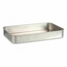 Teglia Kinvara 100154 Argentato Alluminio 28,5 x 6,5 x 46 cm (12 Unità)