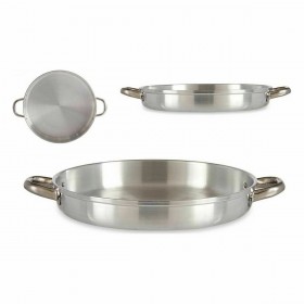 Padella Kinvara 100117 Argentato Alluminio Ø 30 cm (12 Unità)