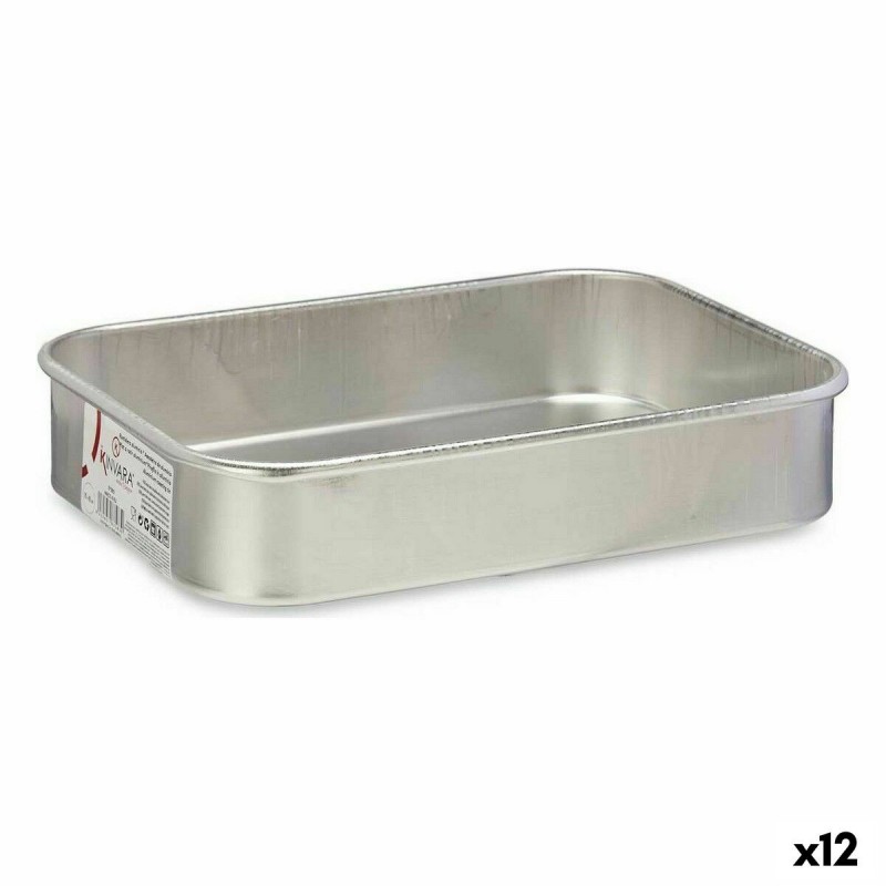 Teglia Kinvara 100149 Argentato Alluminio Ø 18 cm (12 Unità)