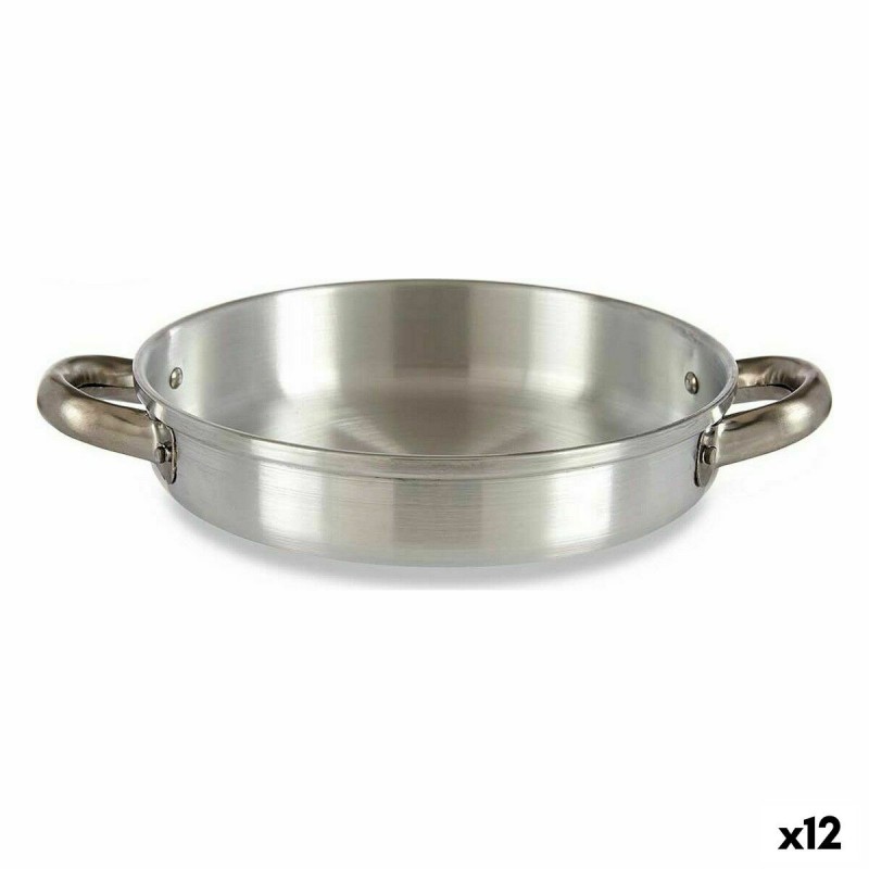 Padella Kinvara 100112 Argentato Alluminio Ø 20 cm (12 Unità)