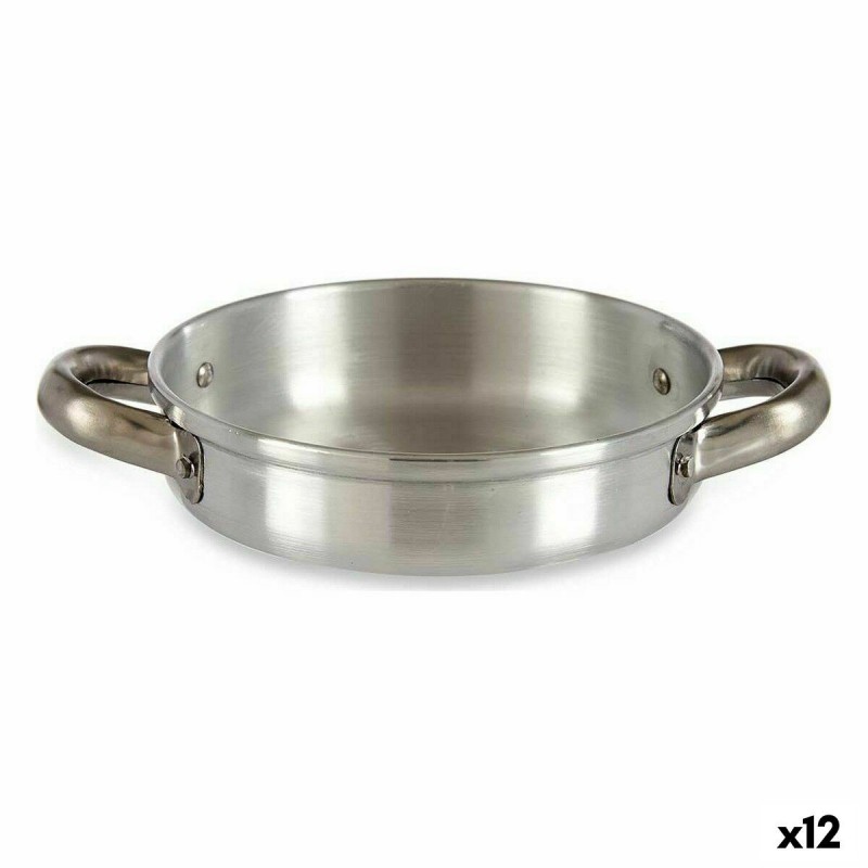 Padella Kinvara 100110 Argentato Alluminio (12 Unità)