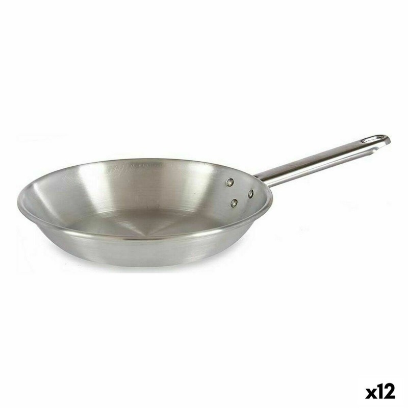 Padella Kinvara 100122 Argentato Alluminio Ø 22 cm (12 Unità)