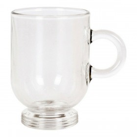 Set di Tazze da Caffè Royal Leerdam Sentido Expresso Trasparente Acciaio inossidabile Cristallo 80 ml 6 Pezzi (6 Unità)