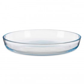 Vassoio da Forno Vivalto 45214 Trasparente Vetro Borosilicato 31,5 x 5 x 31,5 cm (6 Unità)
