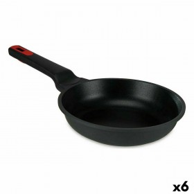 Padella Kinvara 77776 Nero Alluminio Bachelite Ø 22 cm (6 Unità)