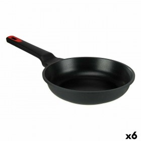 Padella Kinvara 77777 Nero Alluminio Bachelite Ø 24 cm (6 Unità)