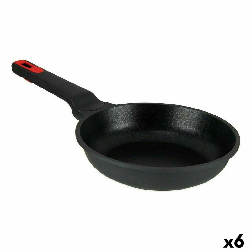 Padella Kinvara 77775 Nero Alluminio Bachelite Ø 20 cm (6 Unità)
