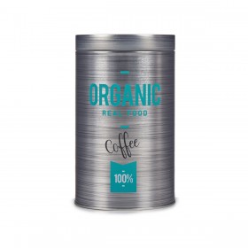 Barattolo in Metallo Kinvara Organic Grigio Latta 10,4 x 18,2 x 10,4 cm Caffè (24 Unità)