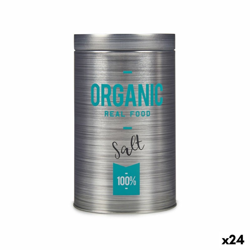 Saliera Kinvara Organic Grigio Latta 10,4 x 18,2 x 10,4 cm Esci (24 Unità)