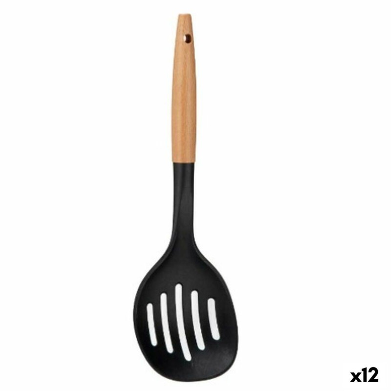Schiumarola Kinvara 79622 Nero Naturale Legno 11 x 35 x 4 cm (12 Unità)