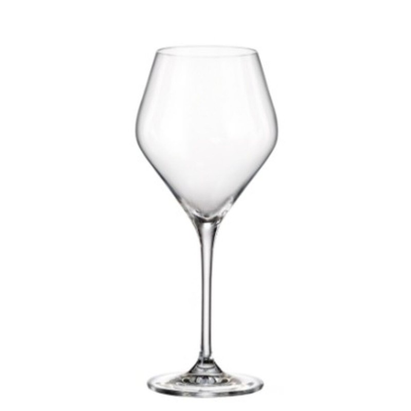 Set di calici da vino Bohemia Crystal Galaxia 400 ml 6 Pezzi (6 Unità)