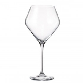 Set di calici da vino Bohemia Crystal Galaxia 610 ml 6 Pezzi (6 Unità)