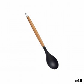 Mestolo Kinvara HW428012 Nero legno di faggio 7 x 2 x 32,5 cm (48 Unità)