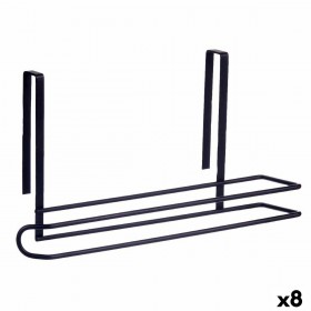 Portarotolo di Carta da Cucina Kinvara W6128-6 PDQ Nero Ferro 34 x 17,3 x 10,5 cm (8 Unità)