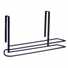 Portarotolo di Carta da Cucina Kinvara W6128-6 PDQ Nero Ferro 34 x 17,3 x 10,5 cm (8 Unità)
