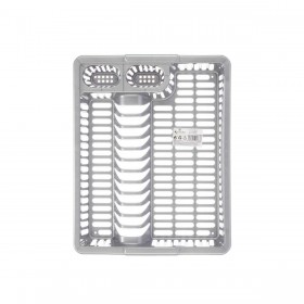 Scolapiatti da Lavandino Kinvara YMA04 1095 01 Argentato 46 x 8 x 36 cm (12 Unità)