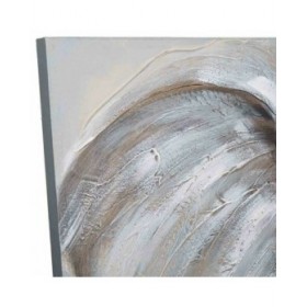 Quadro Alexandra House Living Asia Tela Legno di abete 100 x 3 x 100 cm