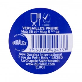 Tazza Duralex Versailles Impilabile Viola 260 ml (72 Unità)