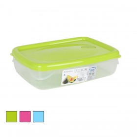 Porta pranzo Ermetico Dem Rettangolare 29,5 x 21,5 x 7,5 cm (12 Unità)