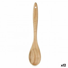 Mestolo Kinvara KT143046A Naturale Legno 7 x 35 x 2 cm (12 Unità)