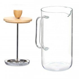 Teiera Vivalto SW8132 600ML Naturale Bambù Vetro Borosilicato 600 ml