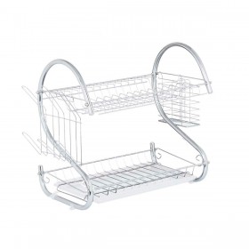 Scolapiatti da Lavandino Kinvara W3816-1050 Bianco 45,5 x 24,5 x 37,5 cm